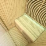 SCILLA – Sauna a Infrarossi con Cromoterapia e Bluetooth – 150x105x190 cm