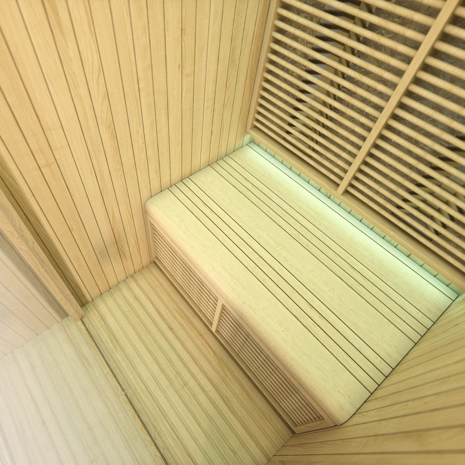 SCILLA – Sauna a Infrarossi con Cromoterapia e Bluetooth – 150x105x190 cm