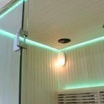 SCILLA – Sauna a Infrarossi con Cromoterapia e Bluetooth – 150x105x190 cm