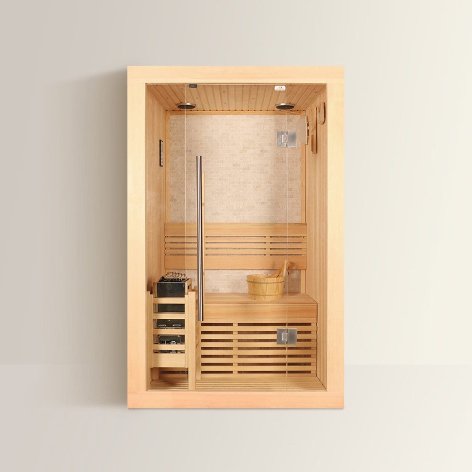 TROPEA Sauna Finlandese – Benessere e Design Elegante – 180×105×190 cm