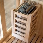 TROPEA Sauna Finlandese – Benessere e Design Elegante – 120×105×190 cm