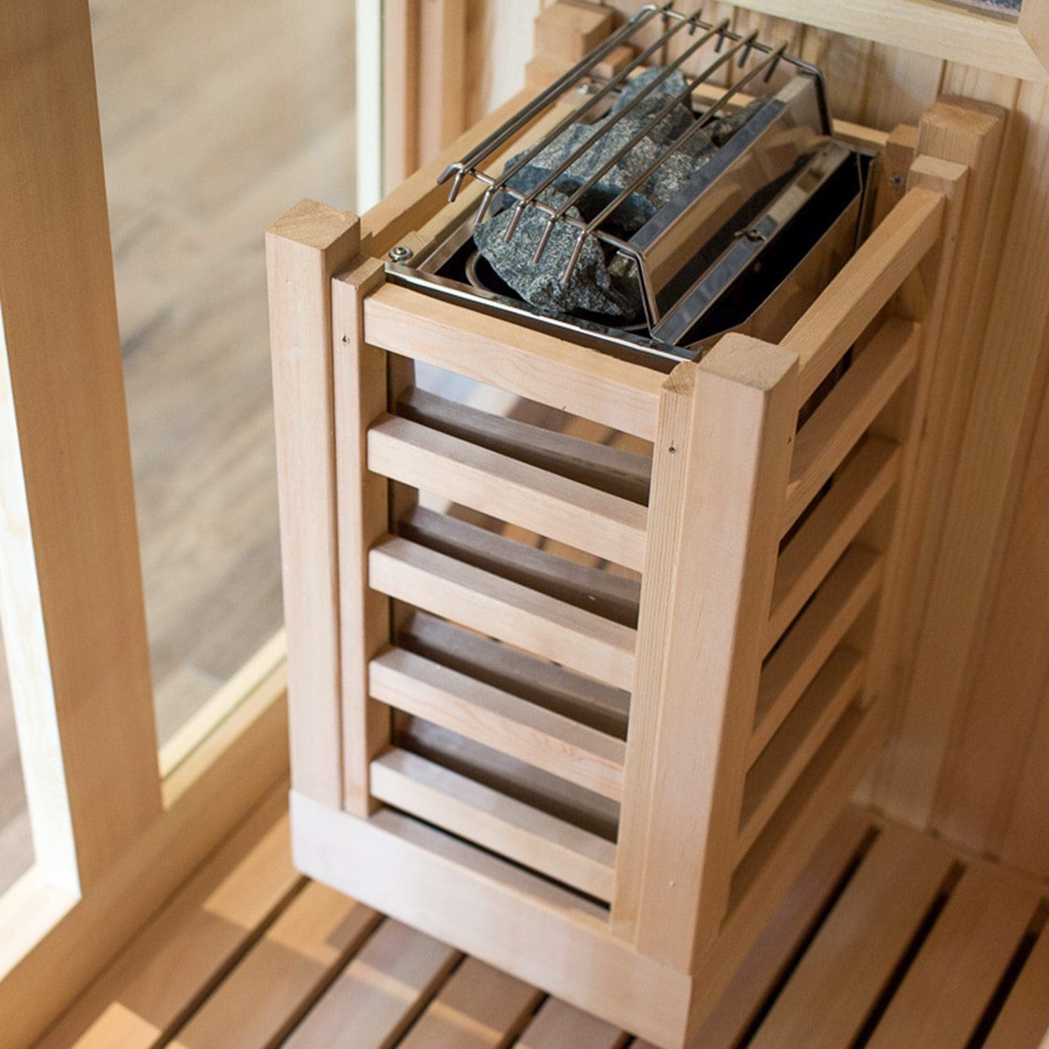 TROPEA Sauna Finlandese – Benessere e Design Elegante – 180×105×190 cm