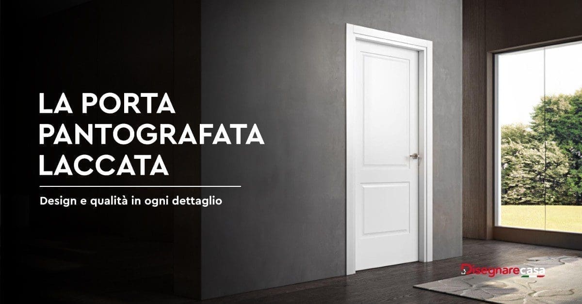 La Porta Pantografata Laccata