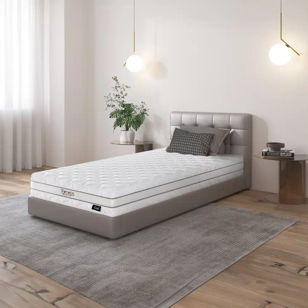 Materasso Zeus a molle insacchettate, 80×190 PLUS 25 CM 800 MOLLE , Level -7