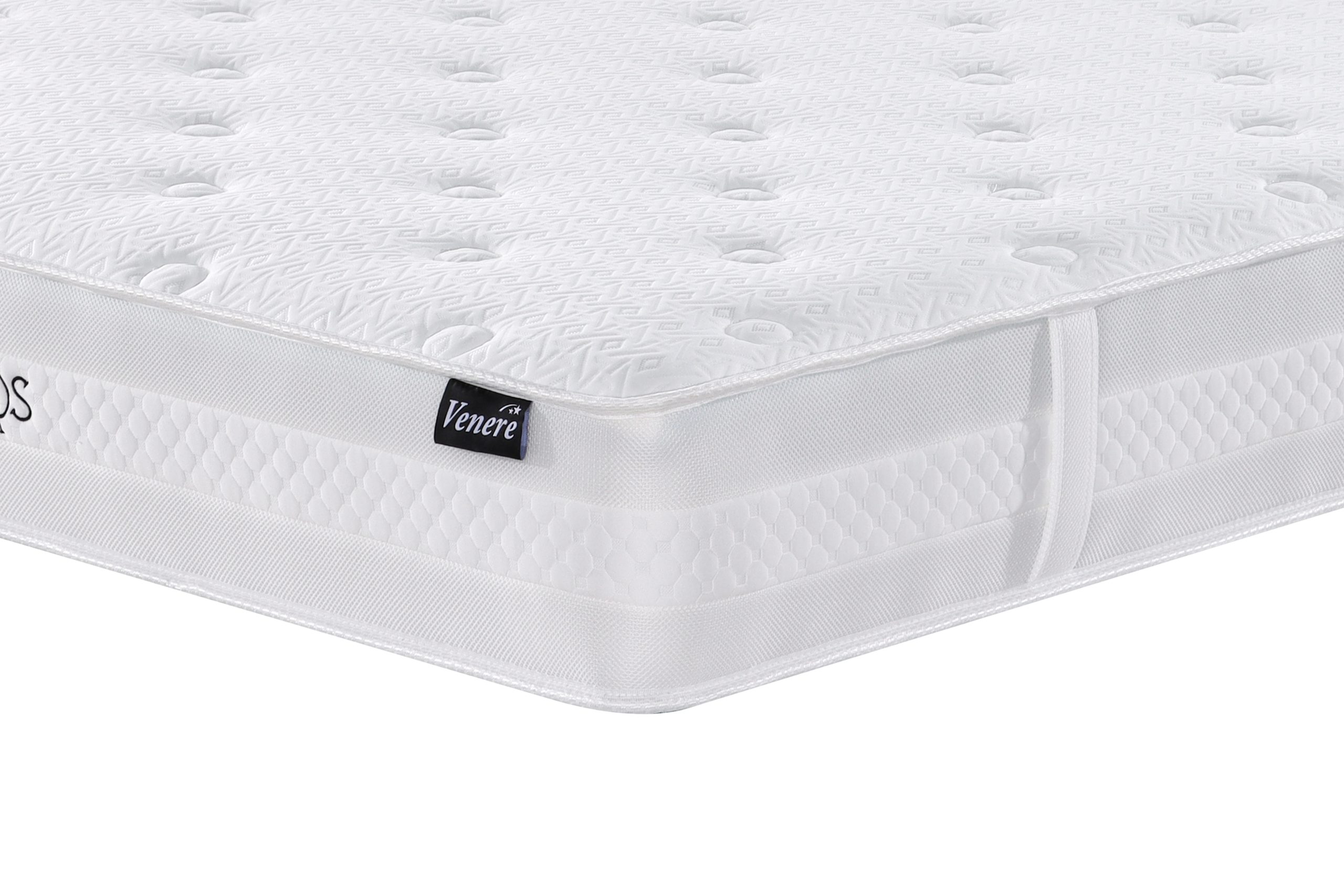 Materasso Venere 160 cm x 190 cm una piazza e mezza, Memory 4,5 cm, 800 molle Circa Nel matrimoniale, 9 zone differenziate. + Due cuscini + coprimaterasso