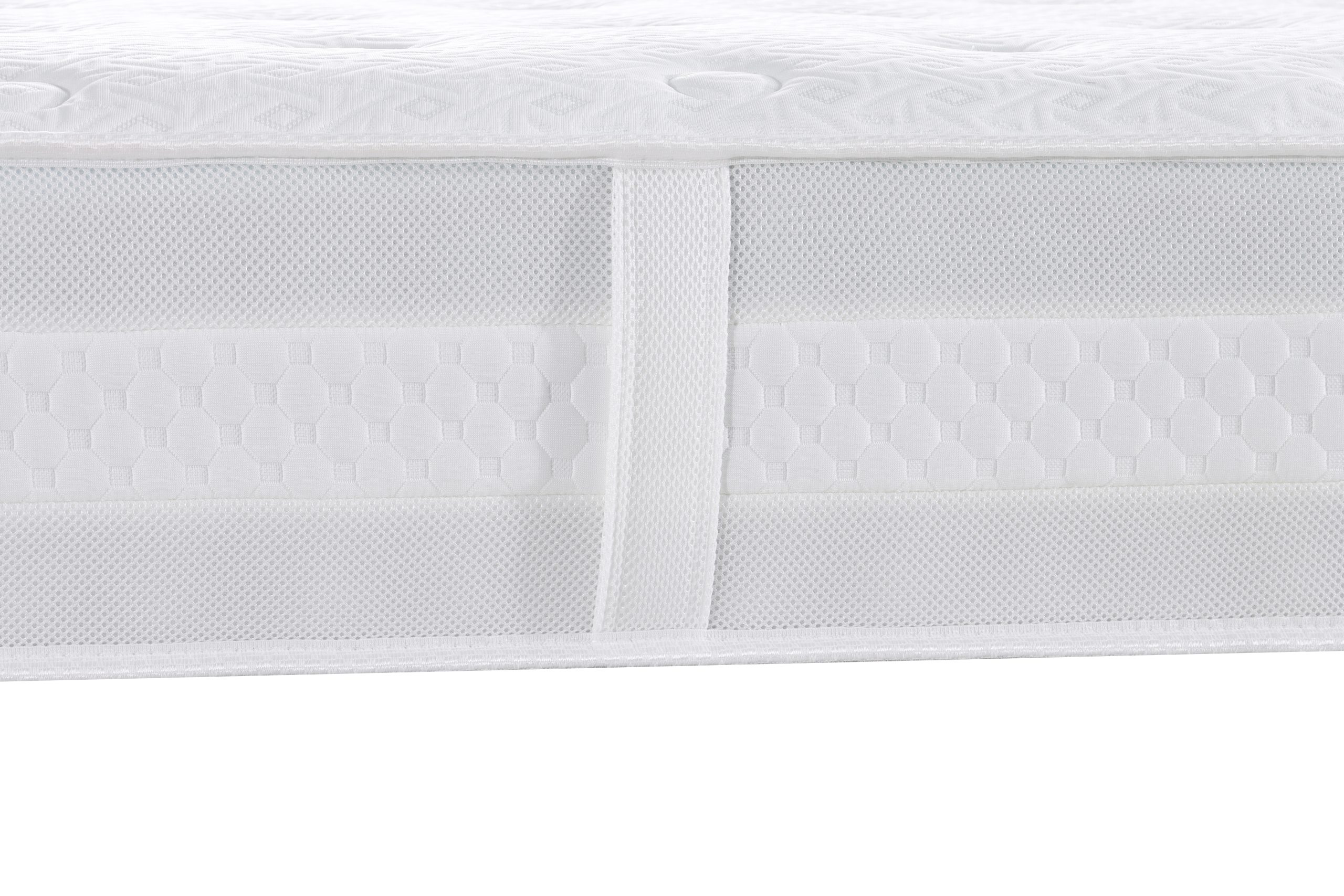 Materasso Venere 160 cm x 190 cm una piazza e mezza, Memory 4,5 cm, 800 molle Circa Nel matrimoniale, 9 zone differenziate. + Due cuscini + coprimaterasso