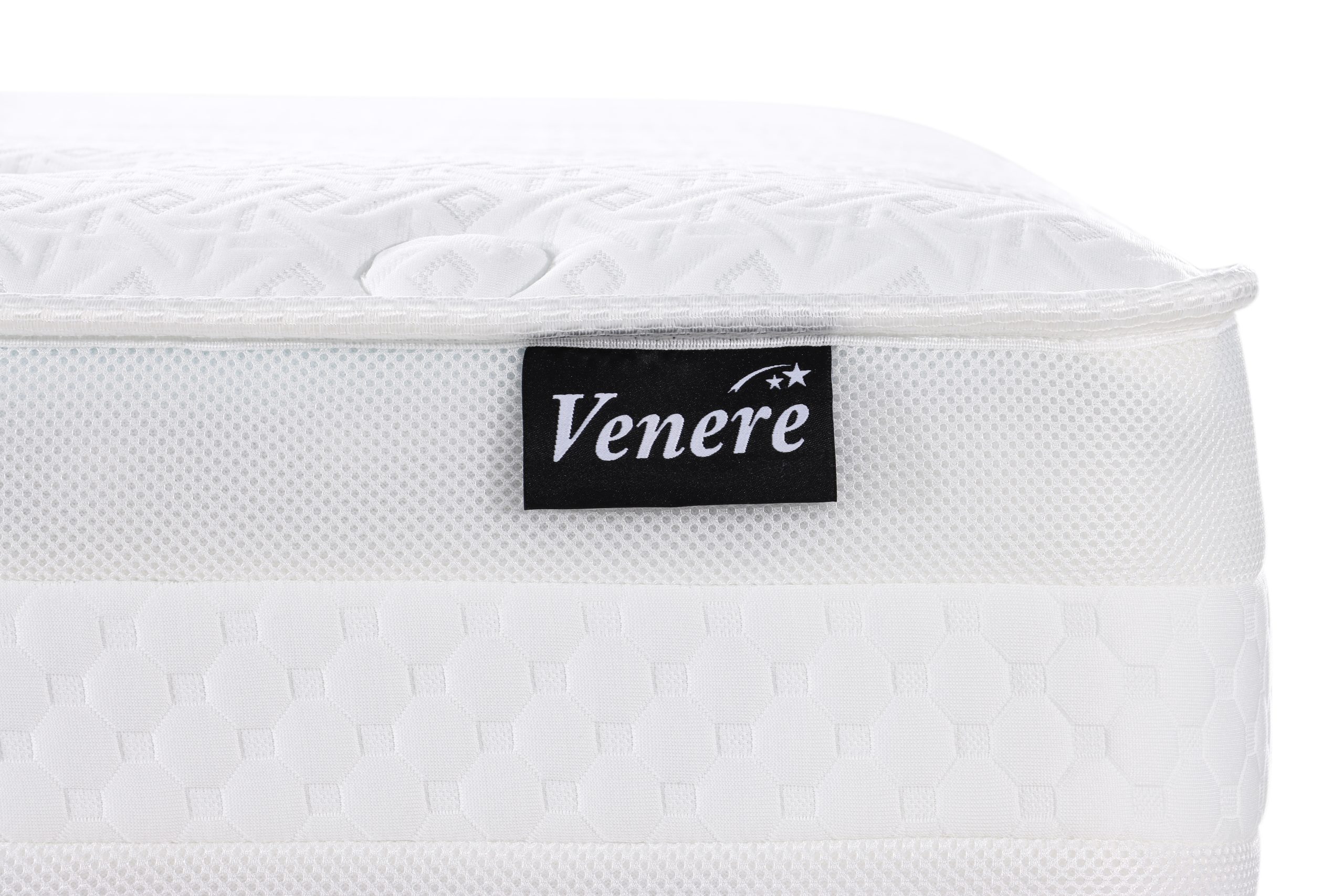 Materasso Venere 160 cm x 190 cm una piazza e mezza, Memory 4,5 cm, 800 molle Circa Nel matrimoniale, 9 zone differenziate. + Due cuscini + coprimaterasso