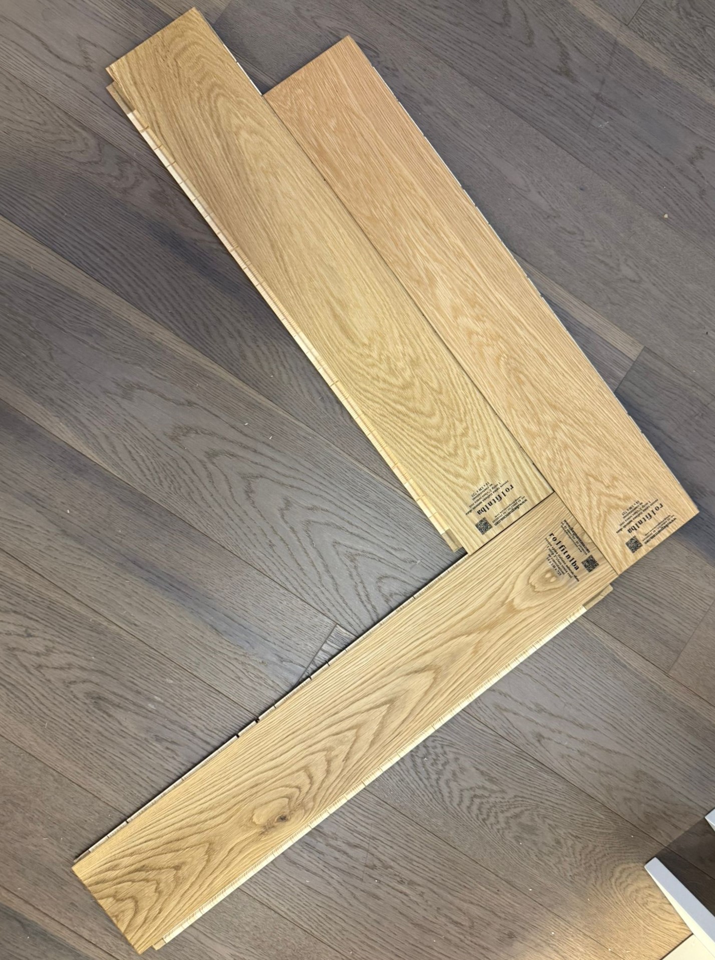 Parquet spina Italiana – Rovere 1 strip – Olio Naturale