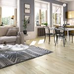 PARQUET PREFINITI – Rovere 1 Strip – Mont Blanc – Verniciato Opaco – Bianco