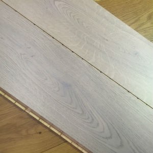 PARQUET PREFINITI – Rovere 1 Strip – Verniciato Bianco Opaco – Spazzolato –