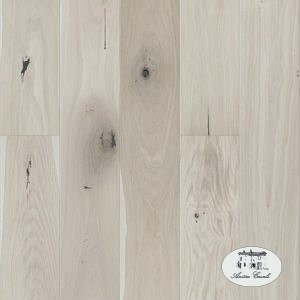 PARQUET PREFINITI – Rovere 1 Strip – Bianco – Verniciato Opaco – Spazzolato –