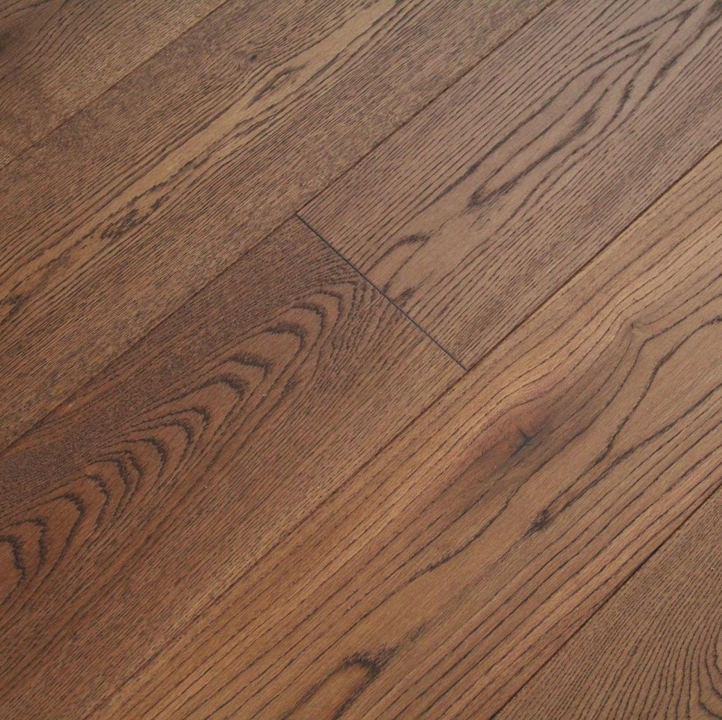 PARQUET PREFINITI - Rovere 1 Strip - Anticato Cognac - Verniciato Opaco